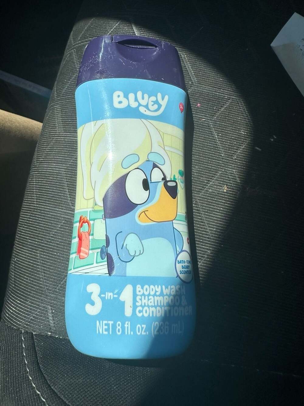Bluey 3 In 1 Body Wash Shampoo & Conditioner - Bath-Time Berry Scented - .com,